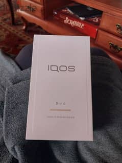 iqos duo, used, with leather carrying case 0