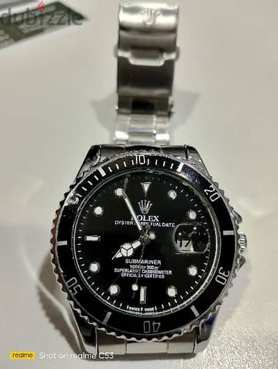 ساعه Rolex submariner  فرست كوبي تعمل بالبطاريات تغير سنويا ا