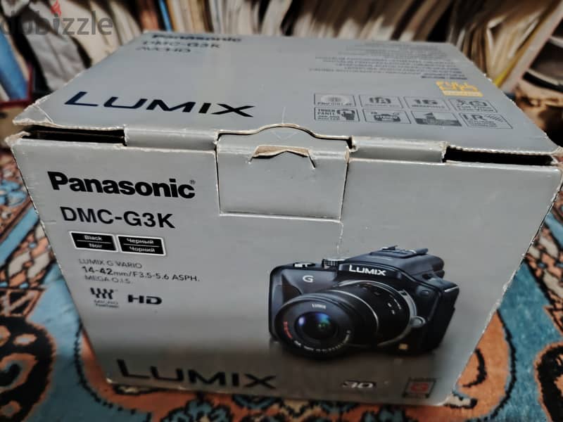 كاميرا Panasonic Lumix DMC-G3 Camera+ Vario 14-42mm f/3.5-5.6 Lens 2