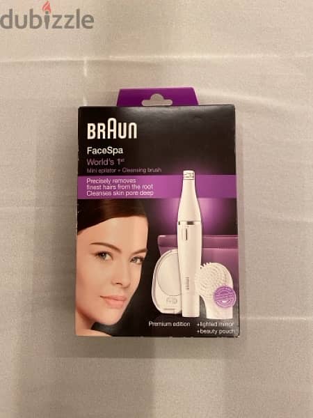 Braun Face Spa ماكينة ازالة شعر 1