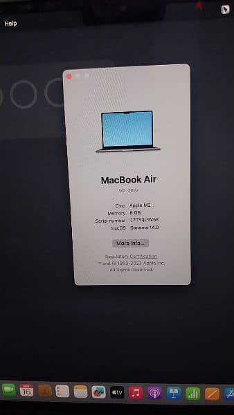 ماك بوك اير macbook air M2 3