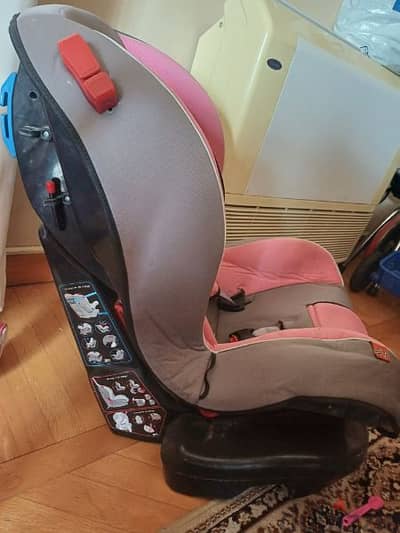 juniors car seat fit for  up to 2 years