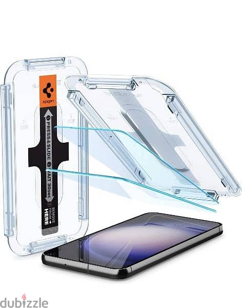 Samsung galaxy s23 plus spigen case and screen protector 7