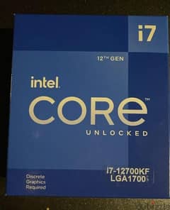 intel i7 12700kf high end processor