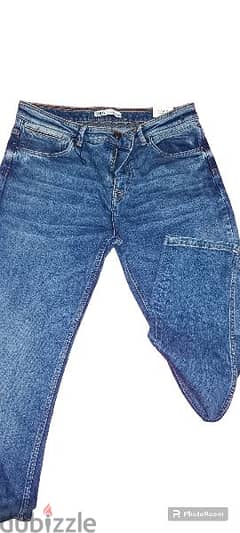 بنطلون جينز زارا تركي مقاس ٣٤ يلبس من ٨٠ إلى ٩٠ كيلو 0