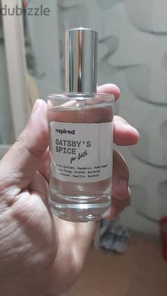 nspired gatsby spice (black orhid) french perfume