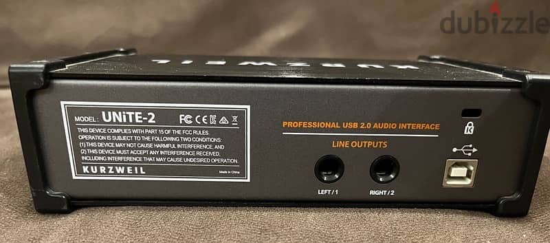 Kurzweil UNiTE-2  Audio Interface 3