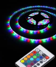 LED Lights multicolor 50m with remote and cable 0