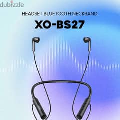 xo-bs27 magnetic wireless headset Bluetooth neckband 0