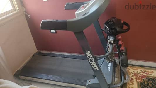 Treadmill مشاية كهربائية اسبرنت ١٢٠ ك بجهاز مساج استعمال خفيف