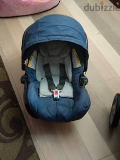 Graco. Stroller and car seat 0