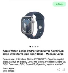 Apple Watch Series 9 45mm 0