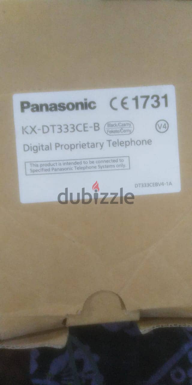 Panasonic Digital telephone KX-DT333 0