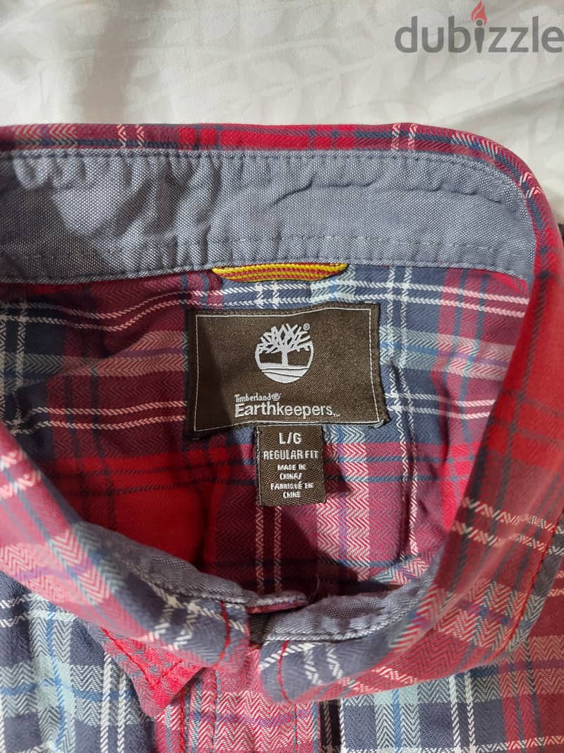Timberland Regular fit used Shirt size L 1