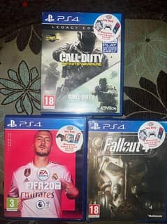 Fall out  / call of duty / Fifa 20 0