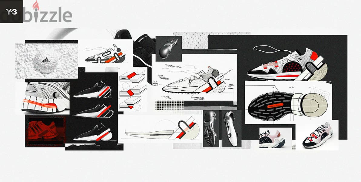 Adidas  Y-3 Idoso Boost Sneaker size 46 1