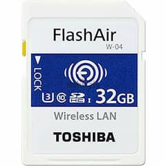 Toshiba FlashAir 32GB W-04 أحدث إصدار 0