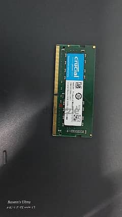 هارد crucial SSD m. 2 250 GB ، رام ddr4 8GB 0
