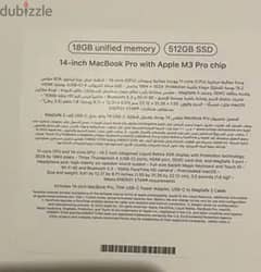 Macbook m3 pro 14inch 0