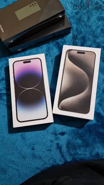 iPhone 15 pro max 256gb - New Sealed Natural titanium 8