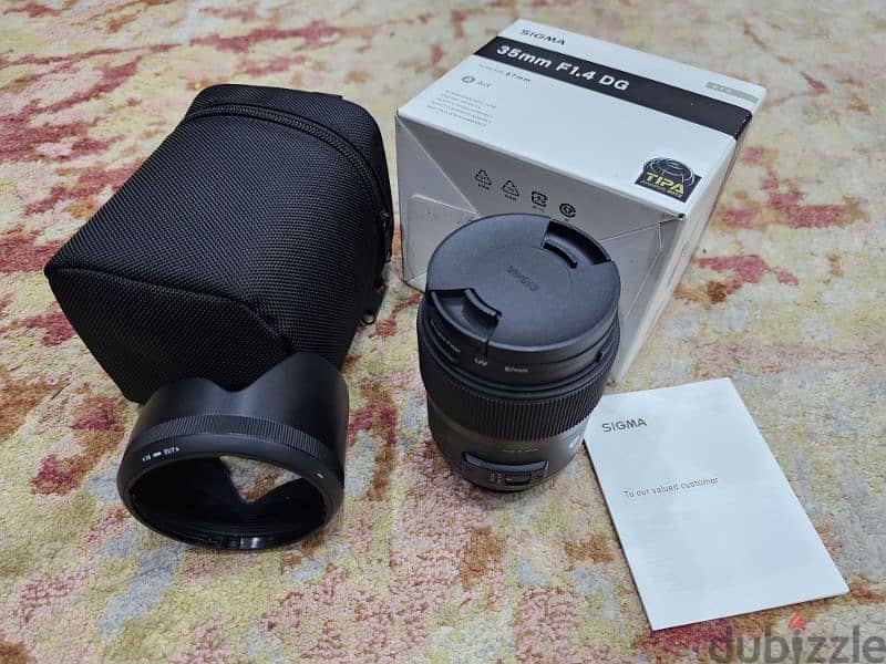 Nikon Sigma art 35m F 1.4 New condition 1
