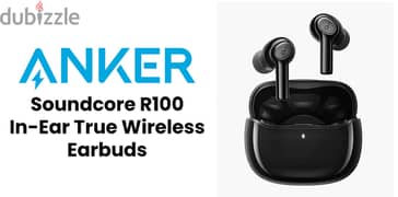 سماعة أذن داخلية لاسلكية طراز R100 أسود 0