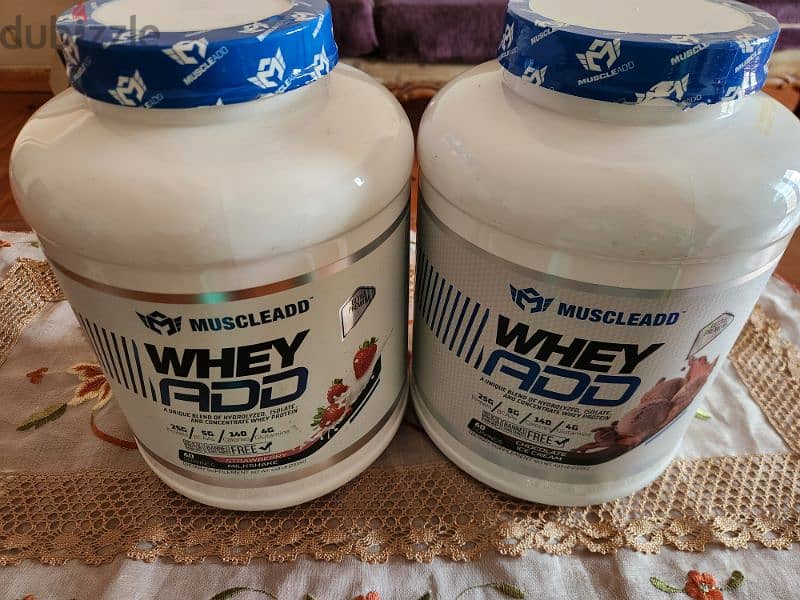 Muscle add whey protien 2.1 kg 60 serving 0