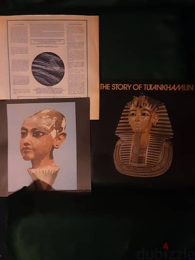 Story of tutankhamun قصة توت خنخ امون vinyl Records اسطوانة بيك اب