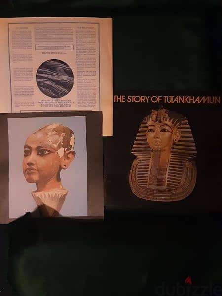 Story of tutankhamun قصة توت خنخ امون vinyl Records اسطوانة بيك اب 1