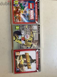 3 ps3 games good condition