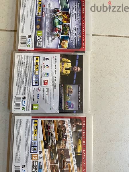 3 ps3 games good condition 1