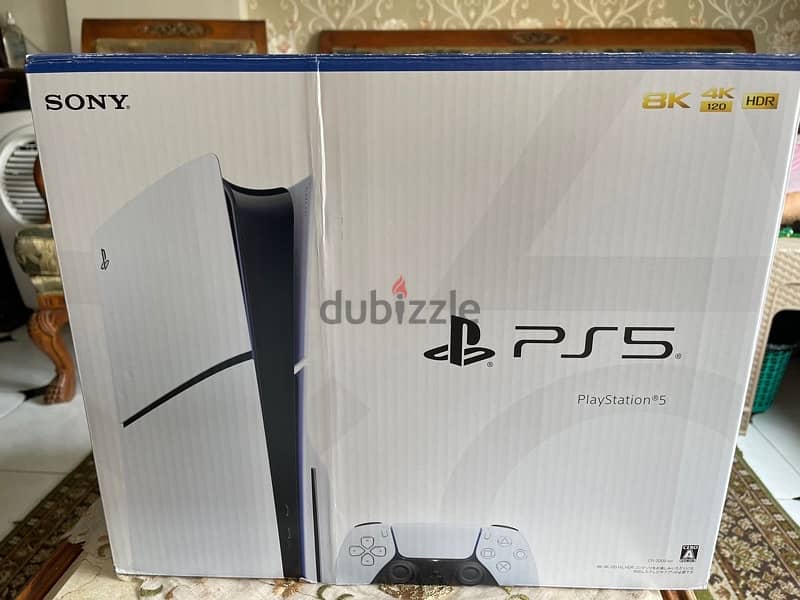PlayStation 5 slim model 2023 SSD 1 TB + CD 1