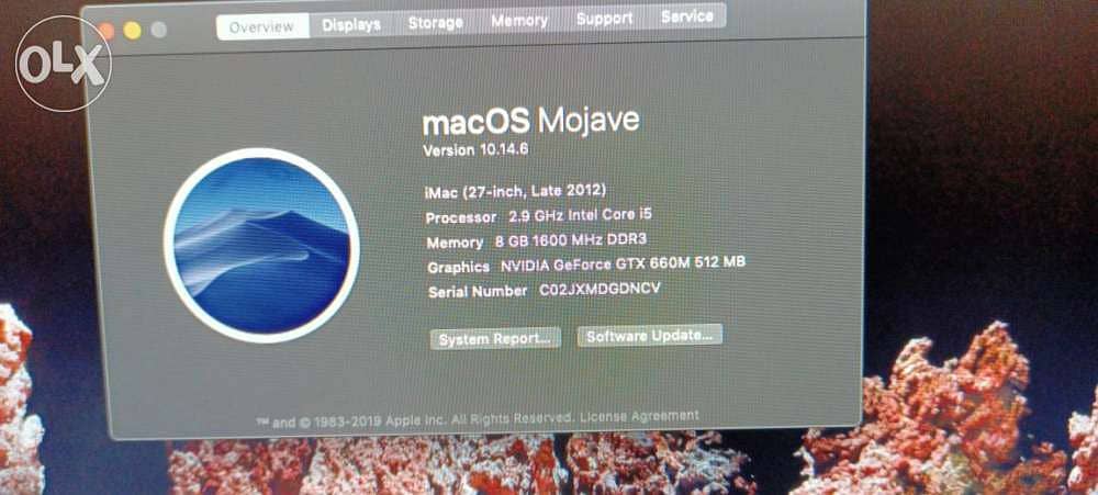 imac 27 inch 2012 late 2