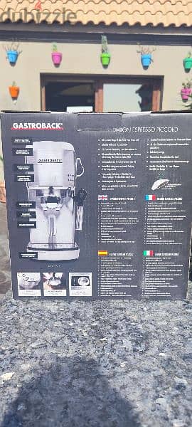 Gastroback piccolo espresso machine 19 bar 1