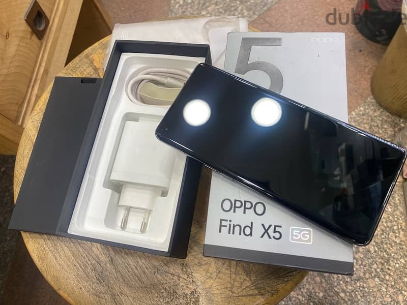 OPPO Find X5 5G dual sim 256G Black جديد 1