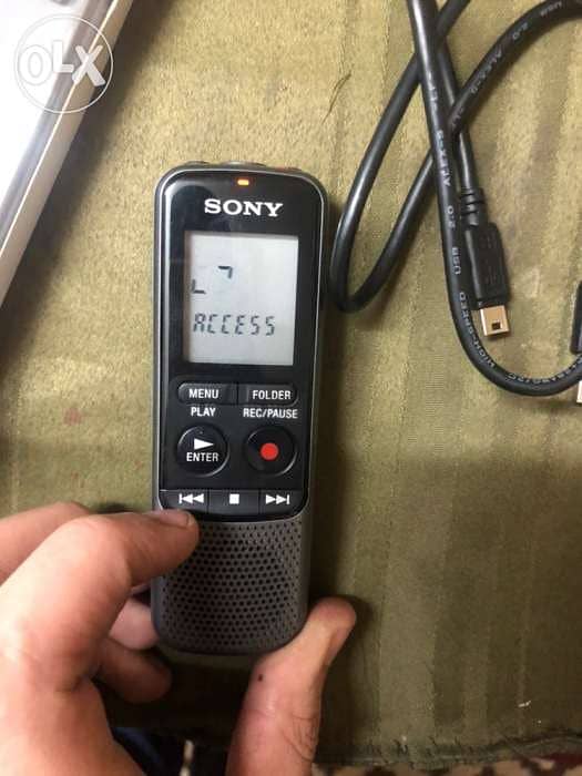 Sony Voice Recorder (4GB, ICD-PX240)مسجل صوت سونى اصلى بسعر رائع 5