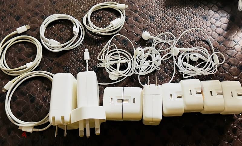 Orginal Headphones & Caples & Adapters; 12w , 18w , 20w , 30w , 61w 1