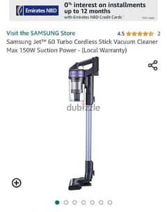 Samsung Vacuum Jet 60 Series Wireless