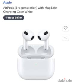 AirPods (3rd generation) with MagSafe charging case white