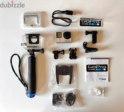 GoPro Hero 4 Silver With All Accessories