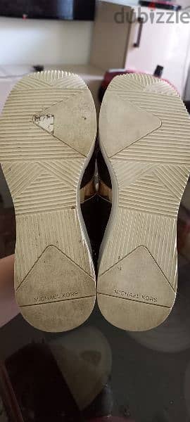 Used twice / Michael kors sneakers vanilla/ brown size 39.5 / 40 4