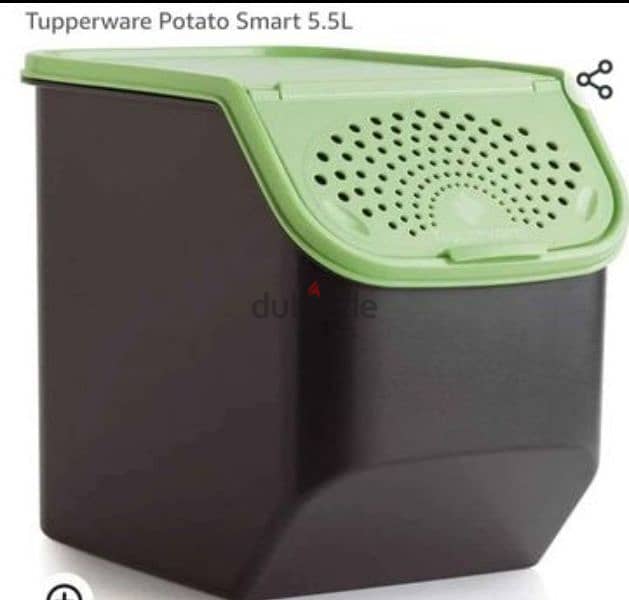 Tupperware علبة تخزين البطاطس 5.5L 0