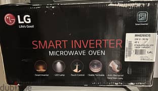 New Microwave, LG MH8265CIS, 42 Liter Capacity, Smart Inverter, Grill
