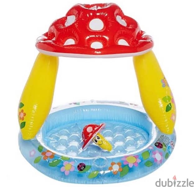 Mushroom Baby Poolحمام سباحة صغير للأطفال 3