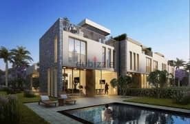 For sale, a villa with a European design and style, at the price of the launch, in East Mostakbal City, from Al-Ahly Sabbour, in front of the Canadian