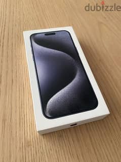 Blue Iphone 15 pro max 256 gb new sealed from UK 0