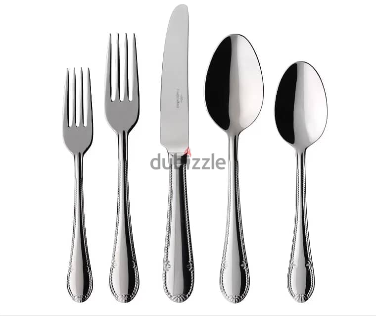 Brand New 68 piece Sealed Villeroy & Boch Mademoiselle cutlery set 3
