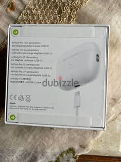 Airpods pro 2nd generation with magsafe charging case and USB-C 0