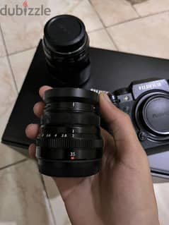 35mm F2 Fuji lens - 18-55mm F2.8-4 Fuji lens