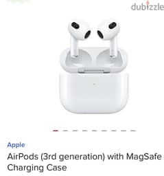 AirPods new |3rd generation